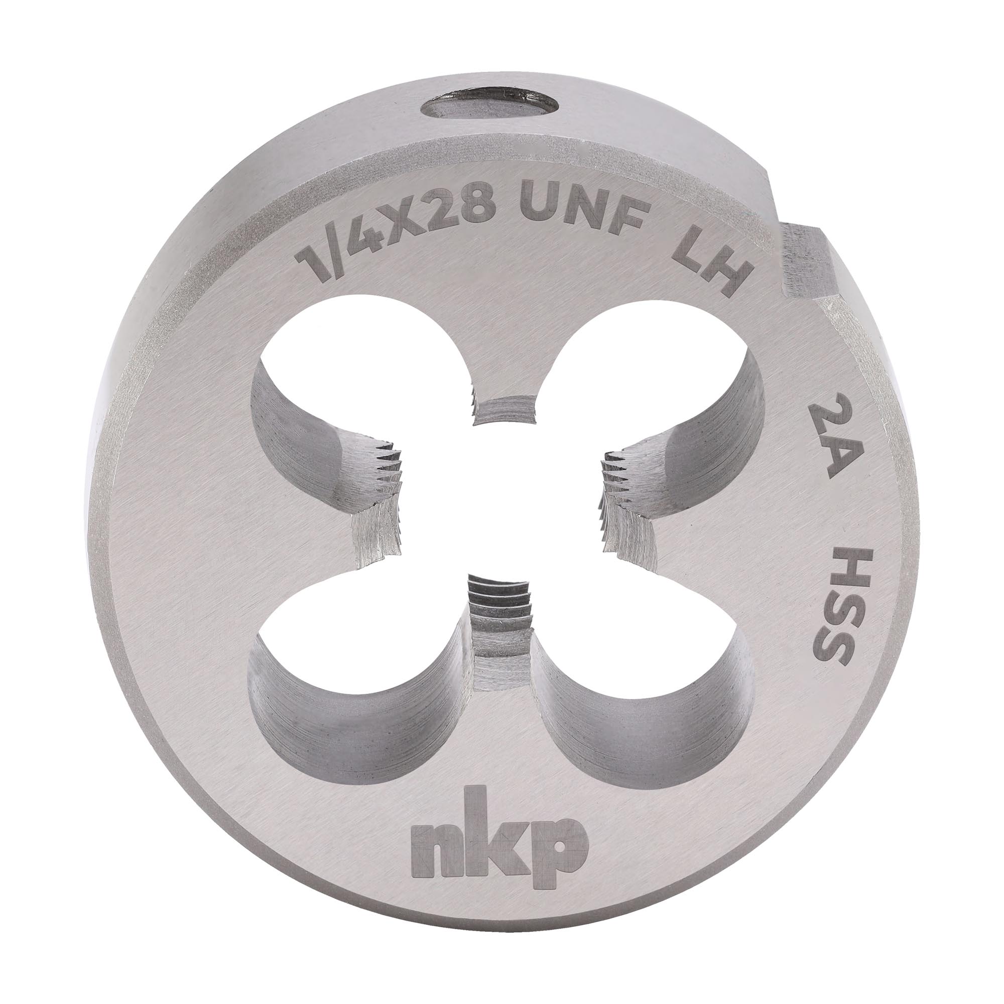 Плашка левая NKP UNF 1/4"-28 HSS DIN EN22568 2A 20x7мм 324214N