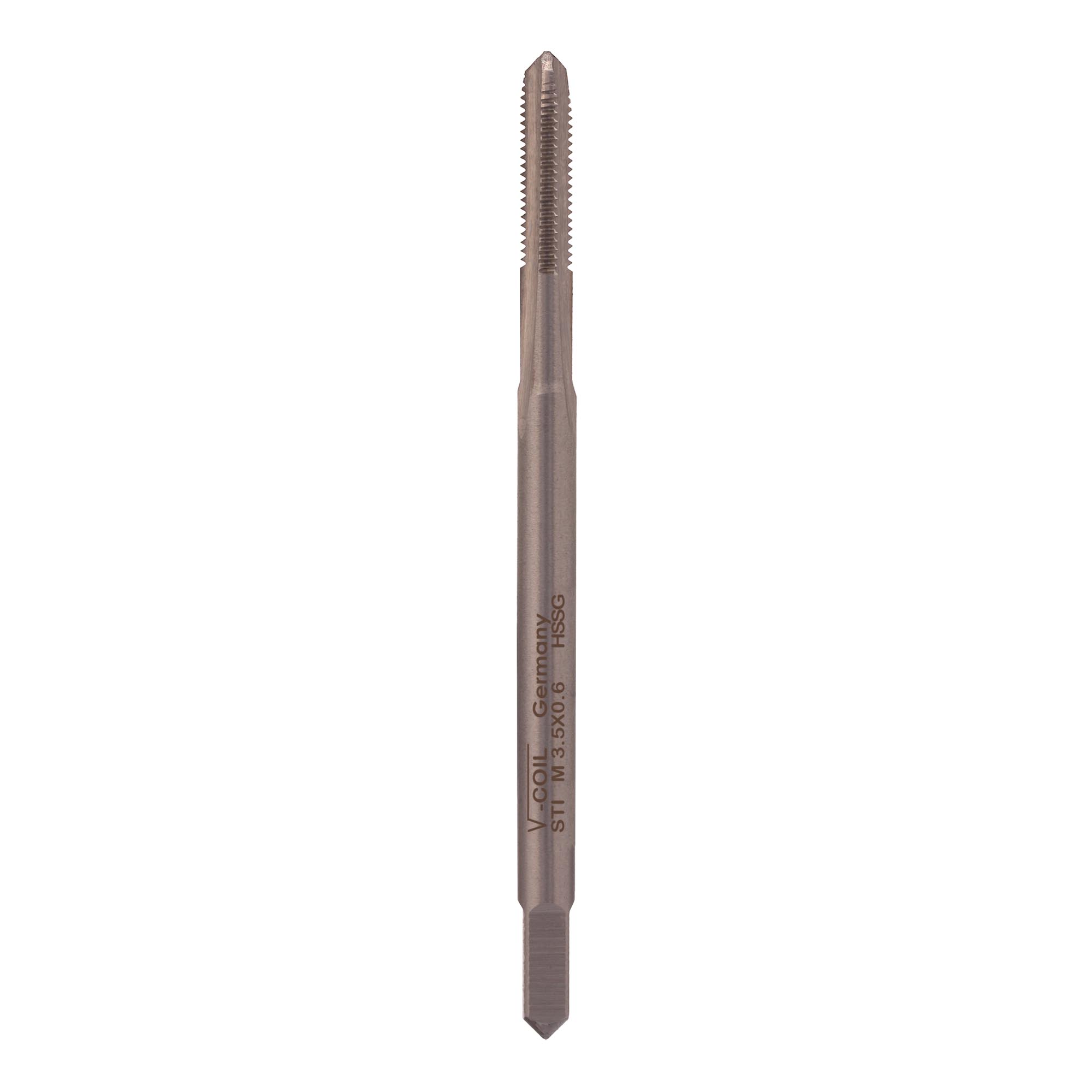 Метчик для резьбовой вставки Volkel HSS-G 4h STI М3,5х0,6 03006