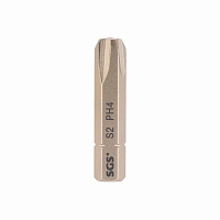 Бита SGS PH4х32мм S2 3шт 6332-PH4-3